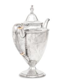 An American Arts and Crafts Silver Coffee Pot