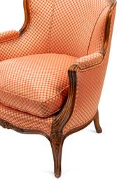 A Pair of Louis XV Beechwood Bergères