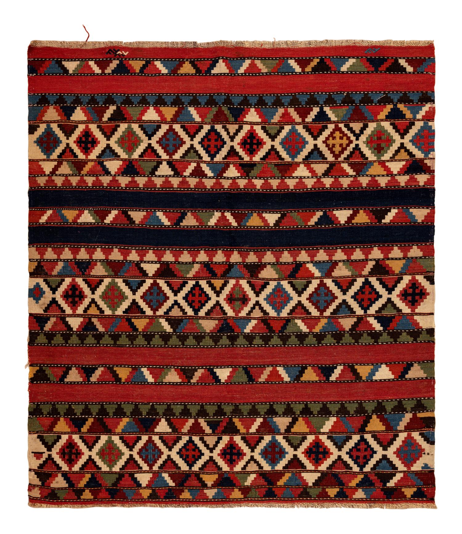 A Group of Three Kilim Rugs