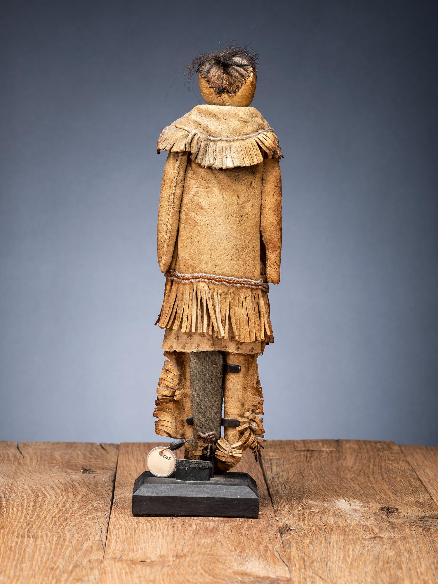 Early Southern Plains Hide Doll