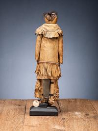 Early Southern Plains Hide Doll