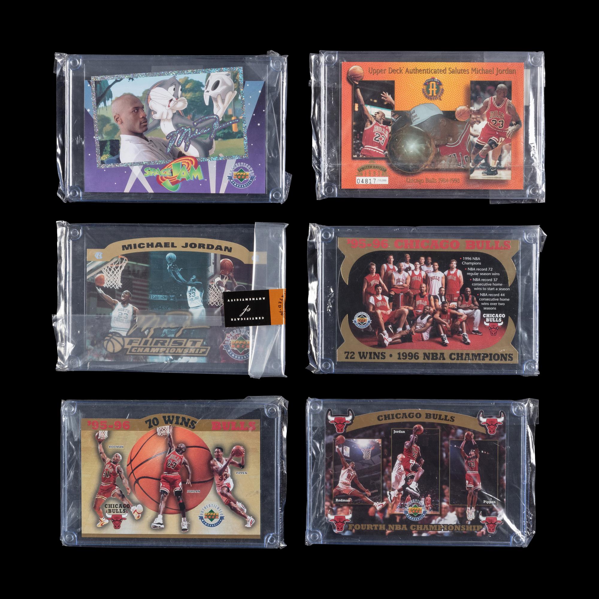 A Large Collection of Assorted Michael Jordan Basketball Cards