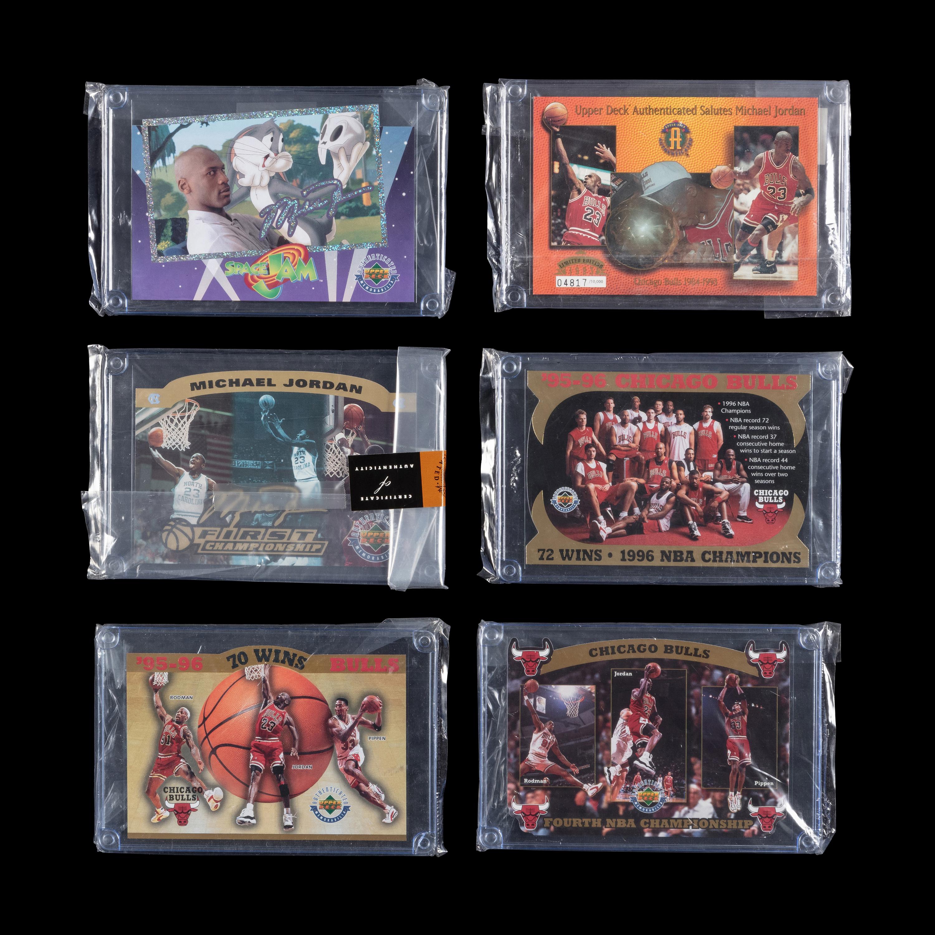 A Large Collection of Assorted Michael Jordan Basketball Cards