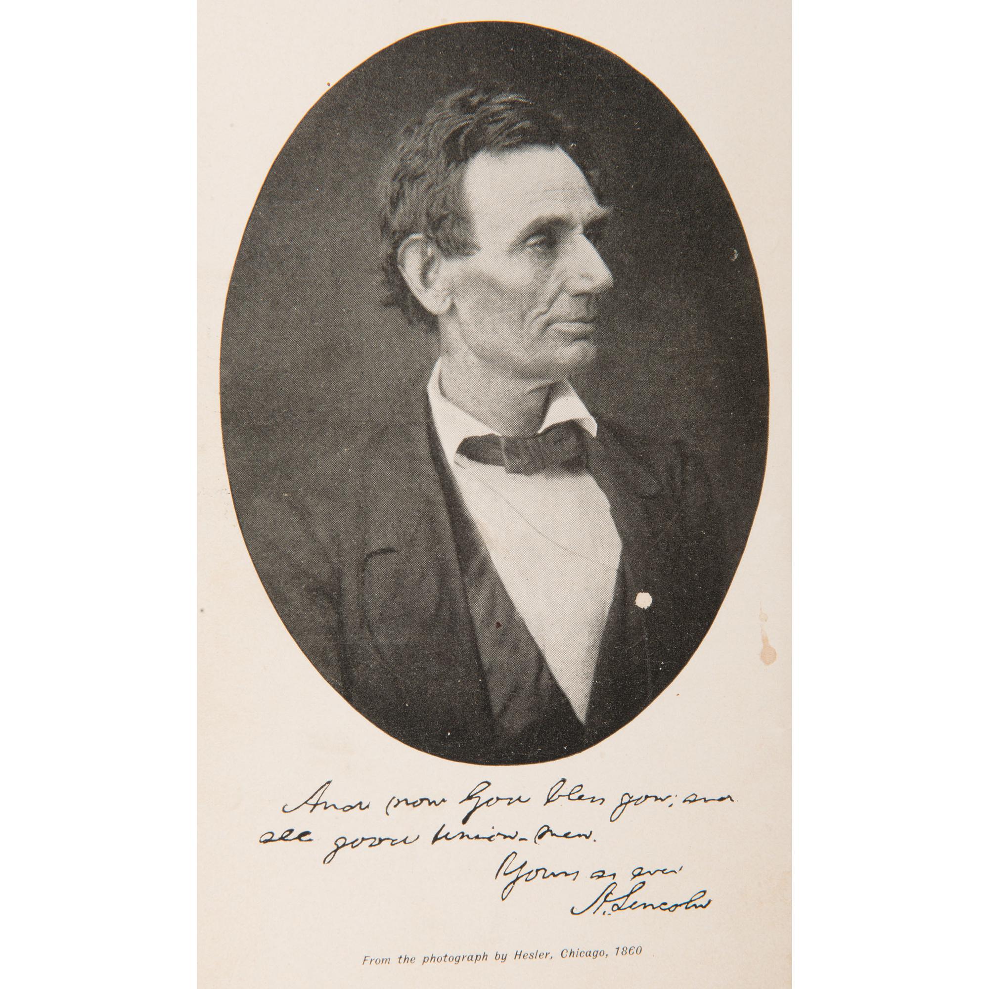 Abraham Lincoln, Rare Books Related to his Life and Political Career