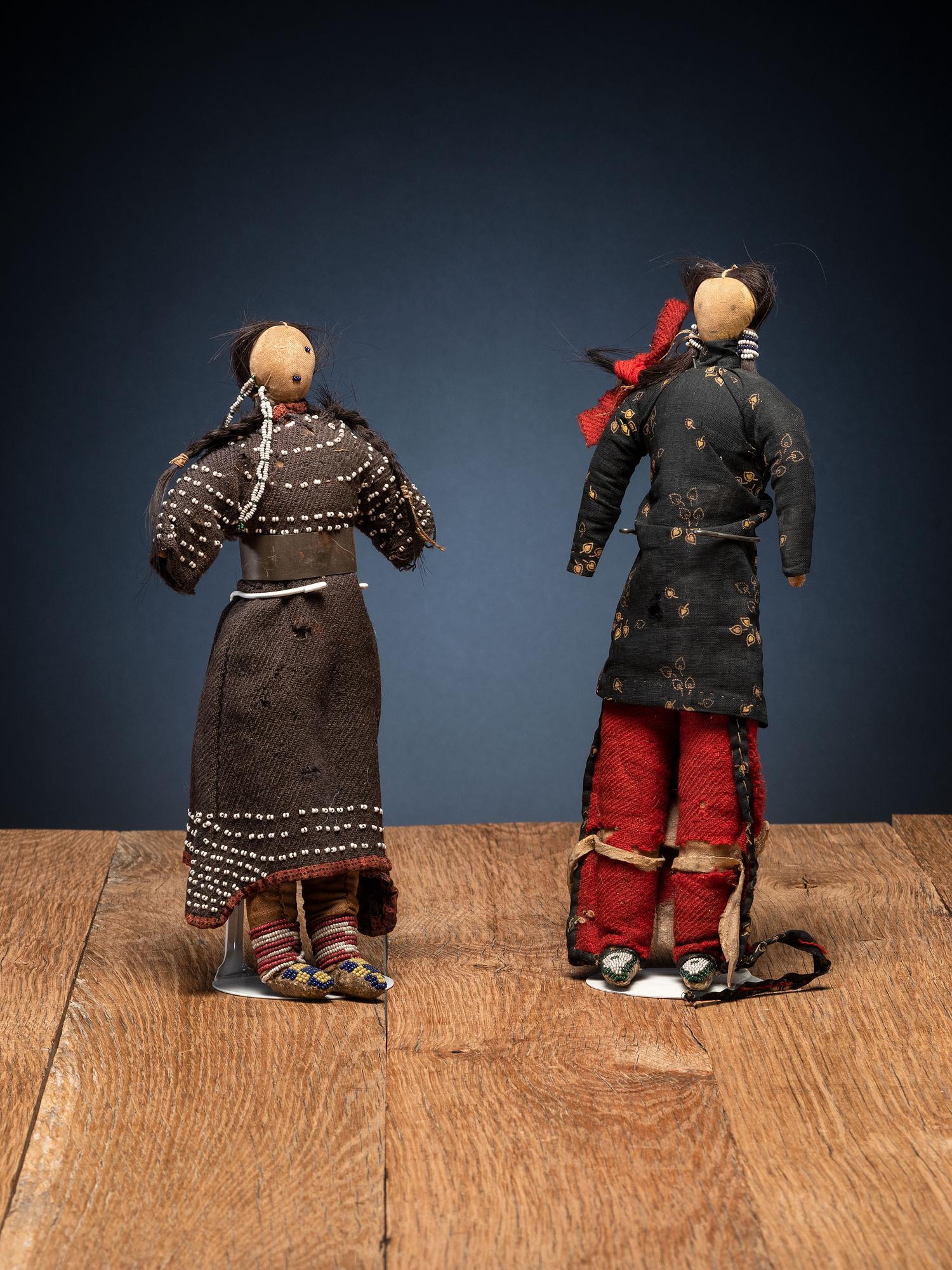 Plains Beaded Dolls