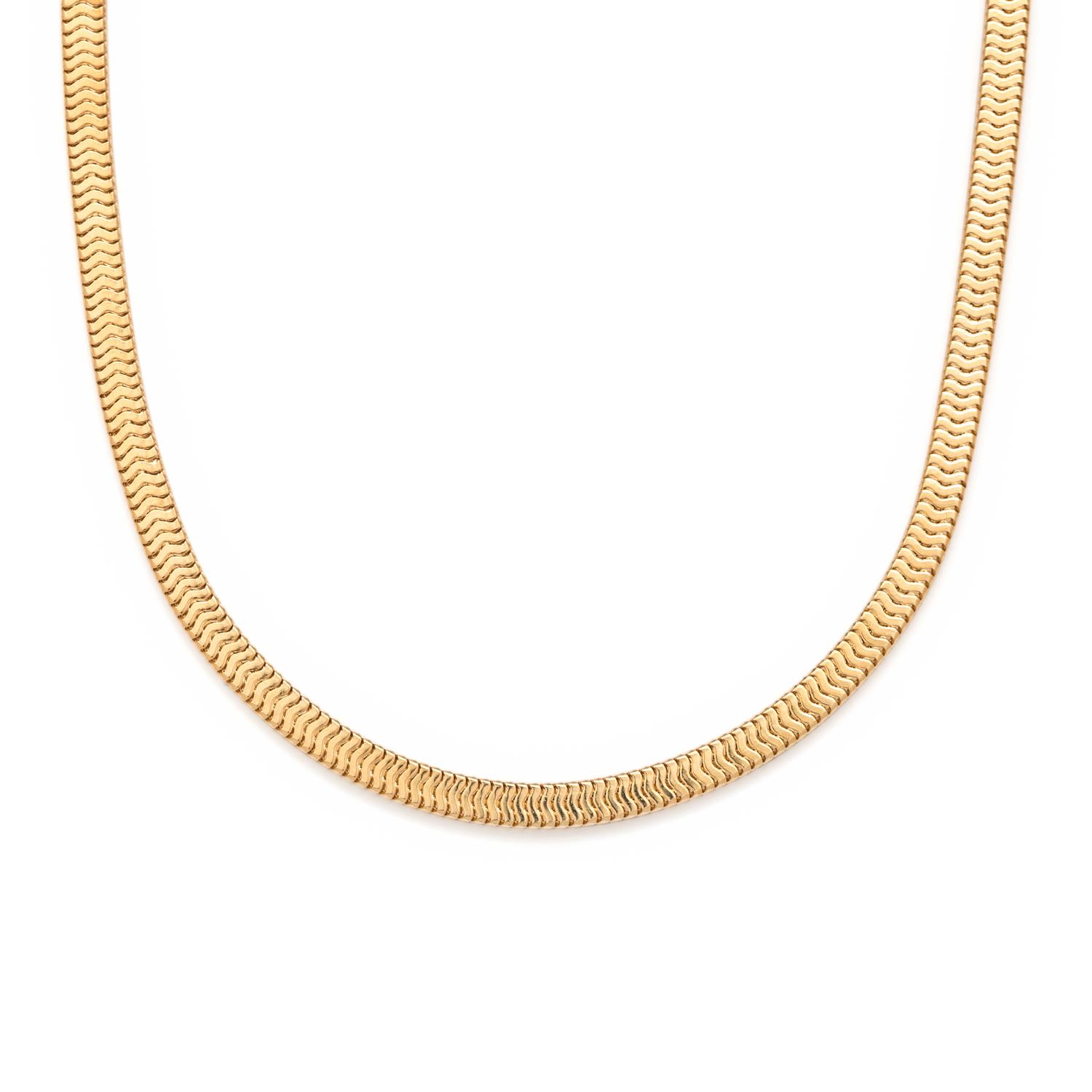 YELLOW GOLD NECKLACE