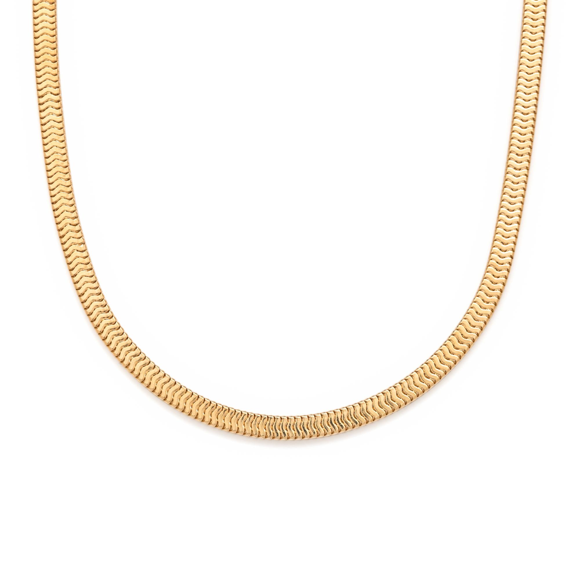 YELLOW GOLD NECKLACE