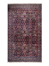 A Lavar Kirman Wool Rug