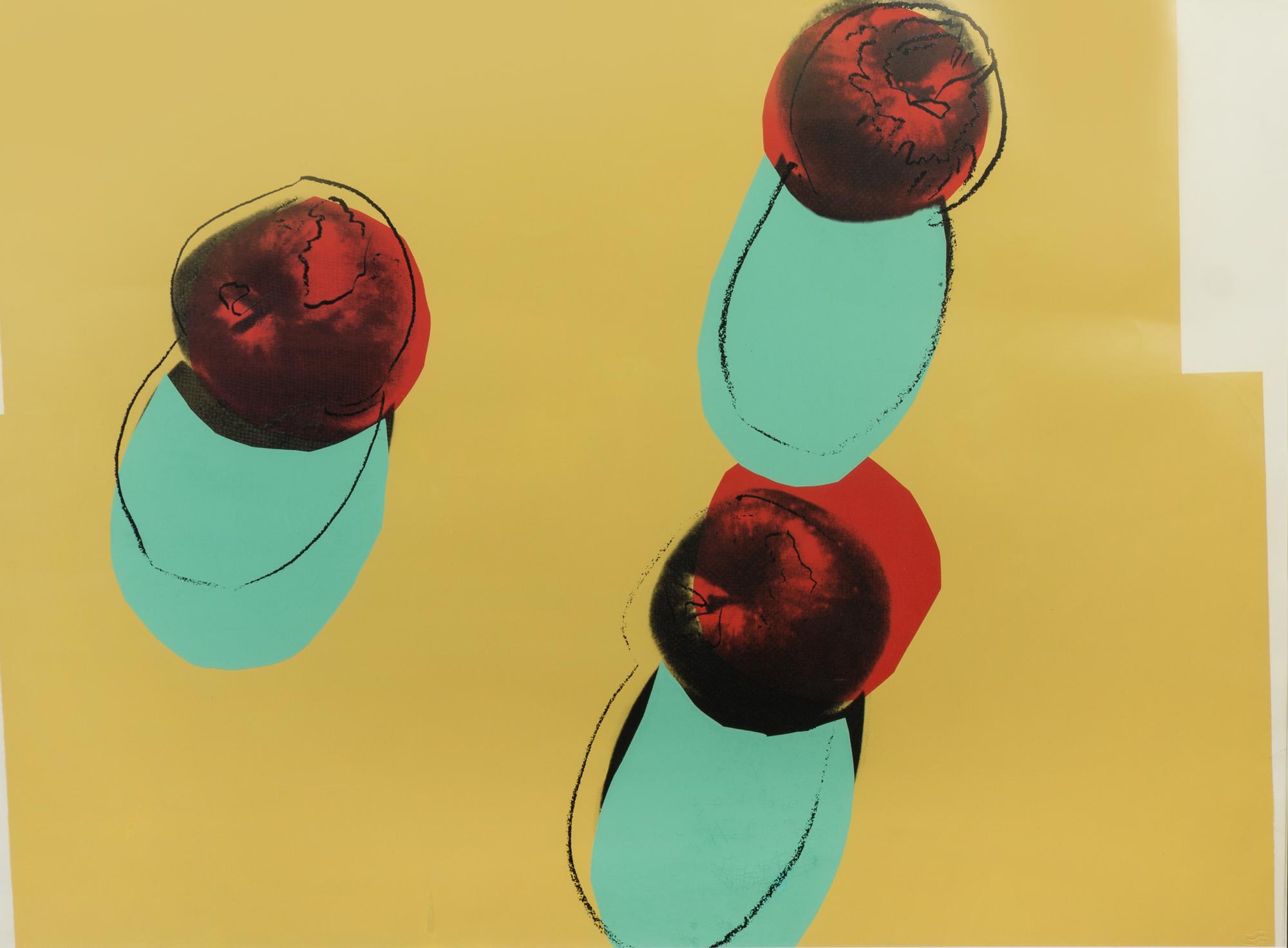 Andy Warhol, (American, b. 1928), Apples (from Space Fruit: Still Lifes), 1979