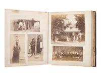 [NATIVE AMERICANS]. JUNKIN, William W. (1831-1903). A Collection of Indian Photographs and Views with Photos of a Few White Employes [ sic ] Together with Some Indian Letters and Paintings. Made by W.W. Junkin, Fairfield, Iowa. 1889-93.