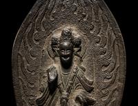 A Bronze Votive Figure of Buddha