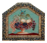 Three Italian Reverse Paintings on Glass