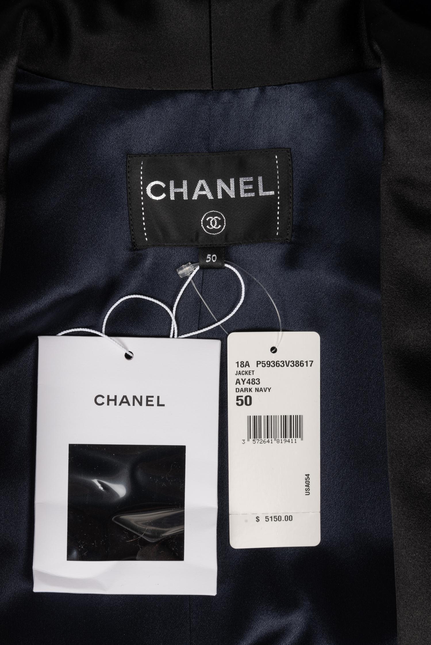Chanel Velvet Blazer NWT, 2018