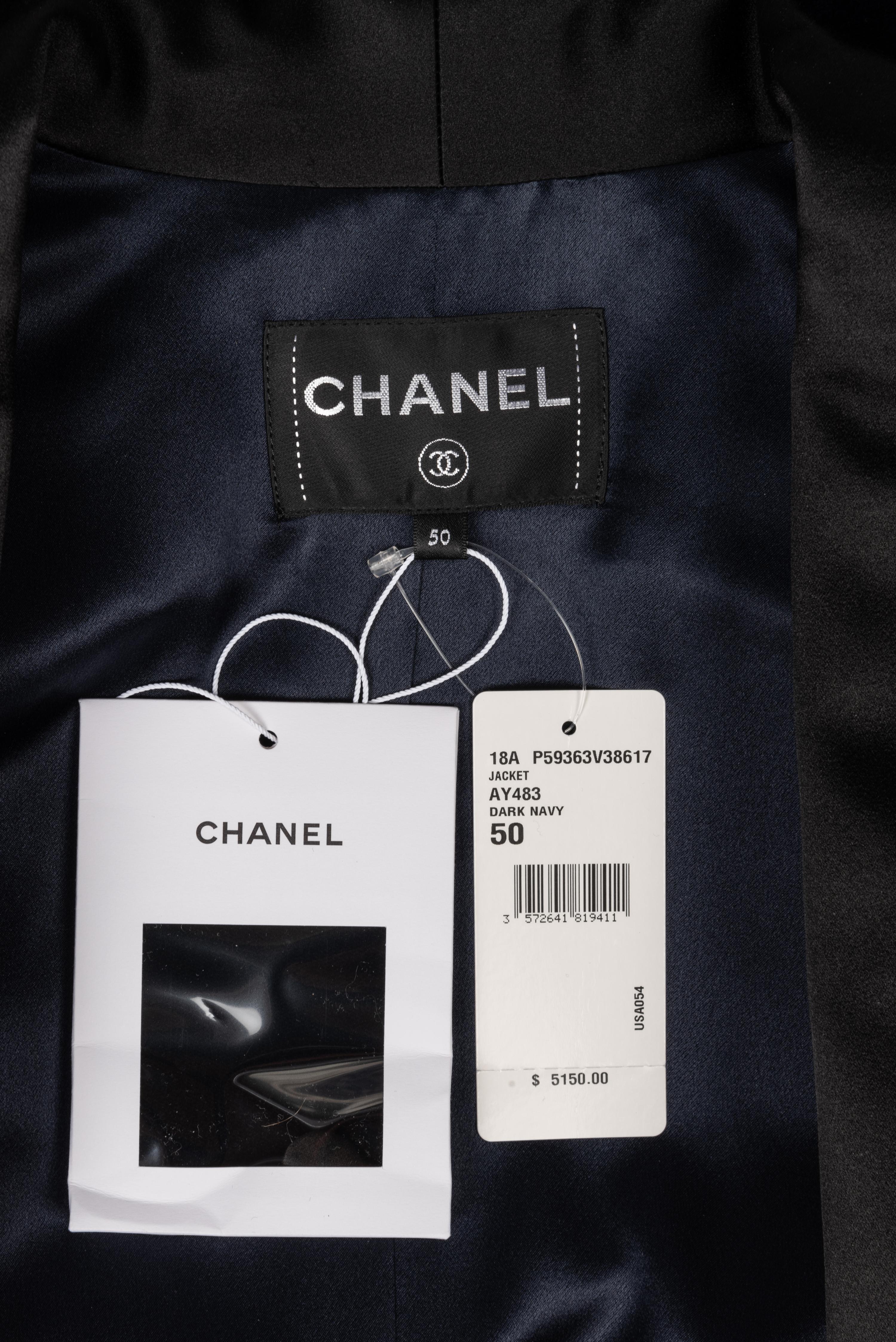 Chanel Velvet Blazer NWT, 2018