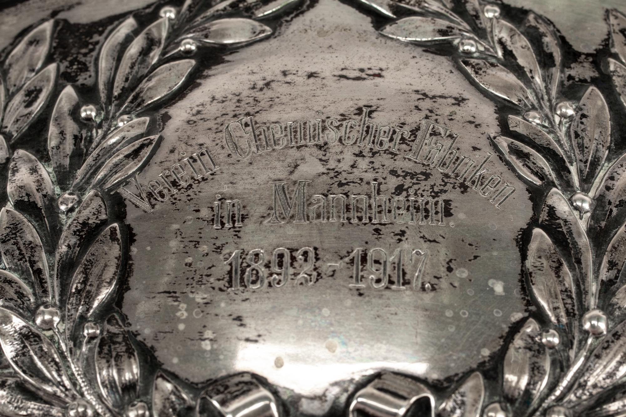 A Continental Silver Presentation Centerpiece Bowl