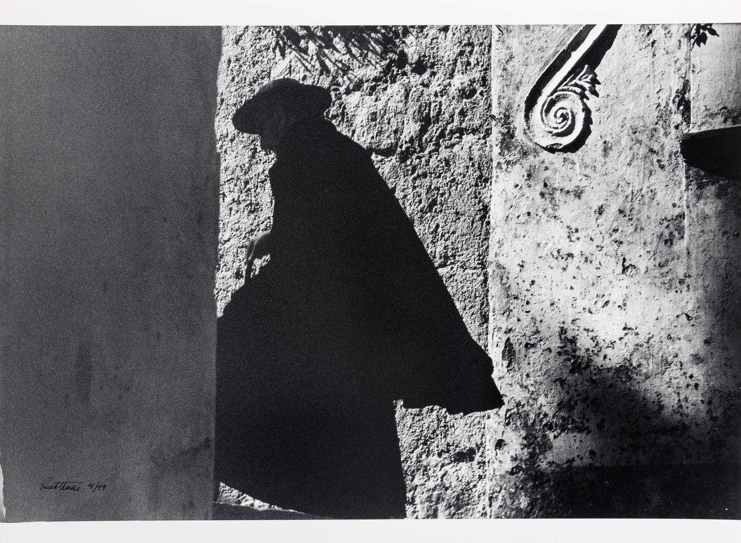 Ernst Haas (1921-1986) Priest, Positano, c. 1950