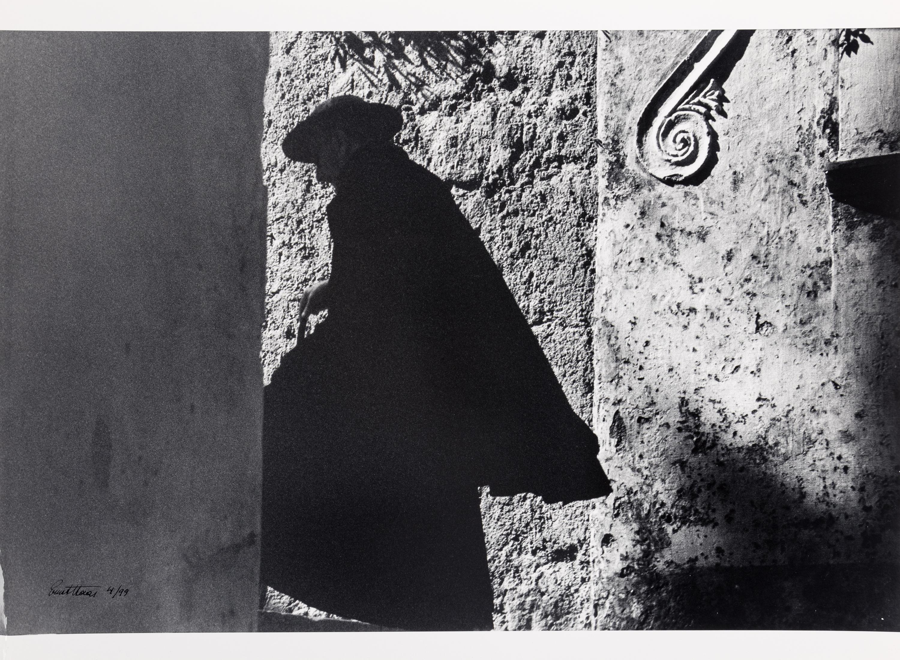 Ernst Haas (1921-1986) Priest, Positano, c. 1950