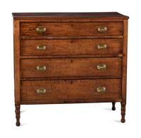 Two Late Federal Chests of Drawers