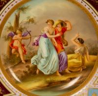 A Set of Four Royal Vienna Porcelain Cabinet Plates — 19TH CENTURY