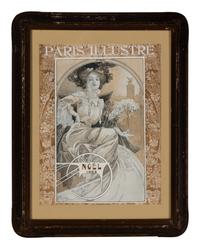 [Art] [Mucha, Alphonse] Group of 4 Designed Magazine Covers