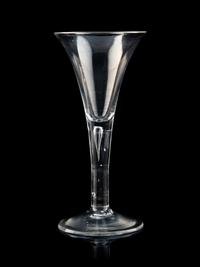 A Collection of Three English Wine Glasses
