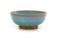 A Chinese Junyao Lavender-Blue Glazed Stoneware Bowl