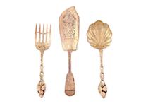 Three Silver Serving Utensils — 20TH CENTURY