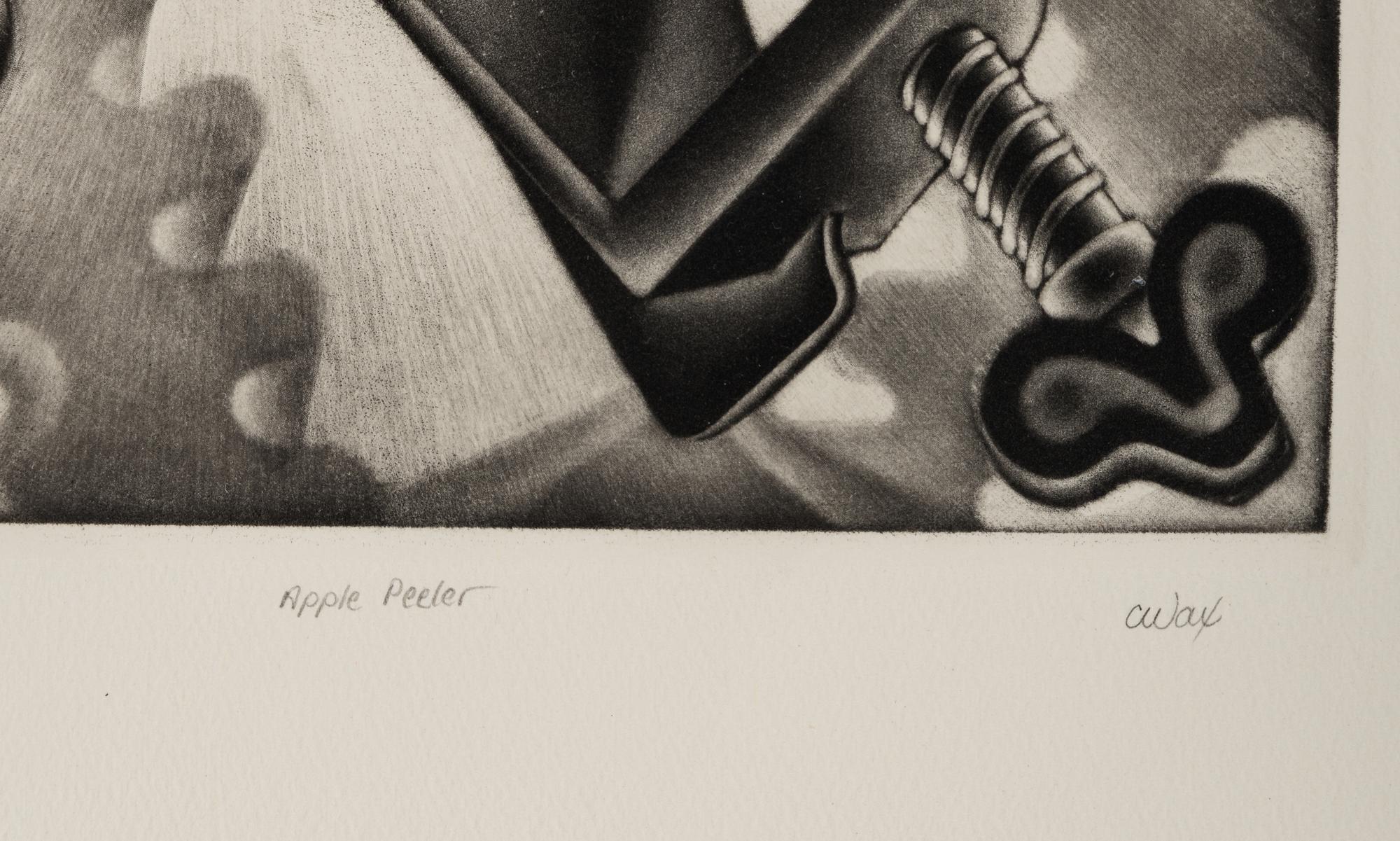 Remington Noiseless , 1986 and Apple Peeler (two works)