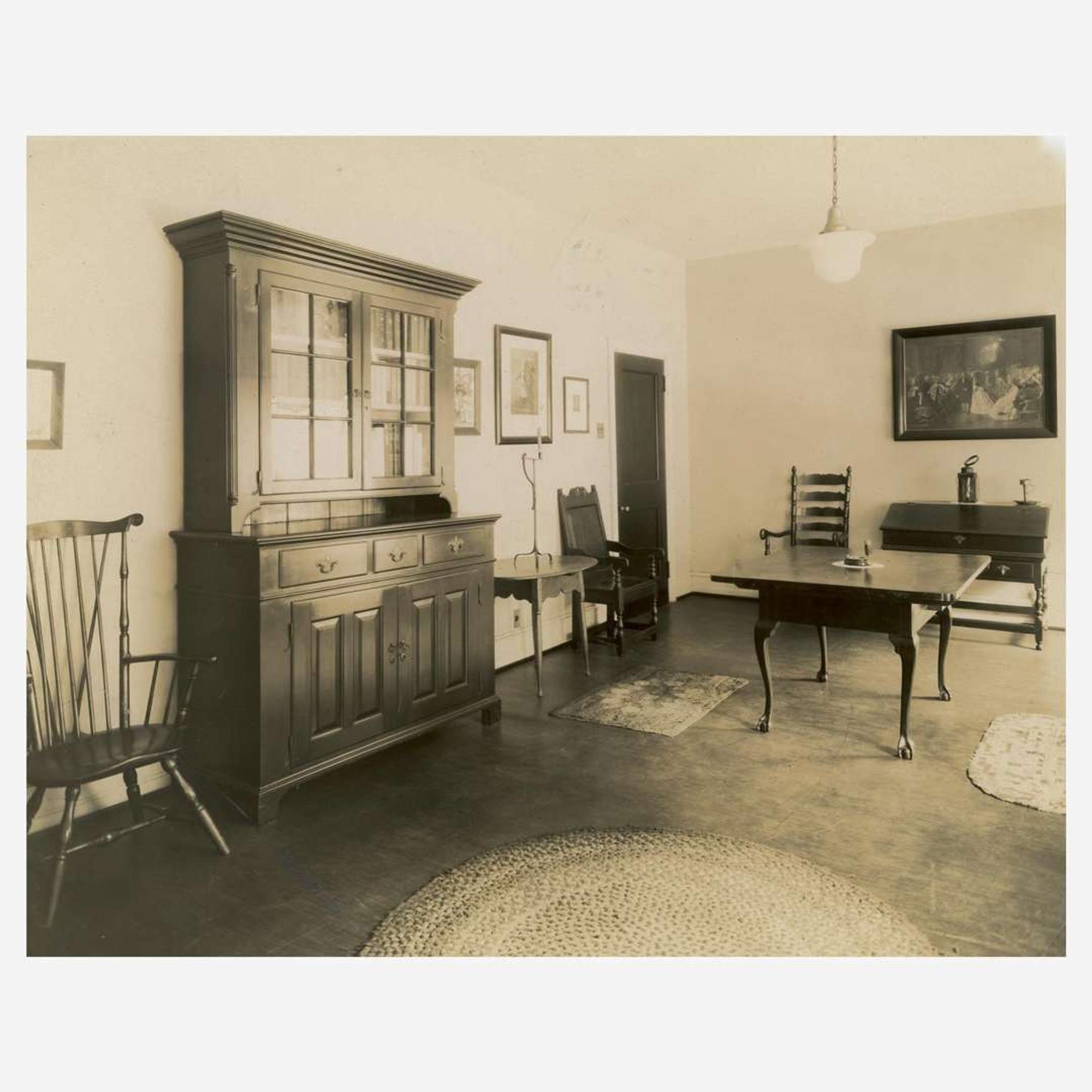 A collection of fifteen photographs of the collection of Howard Reifsnyder Charles Whitenack (active 1920-1956) and James L. Dillon & Co., Philadelphia, PA, circa 1927-1928