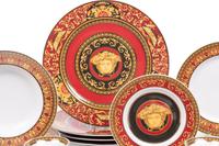 A Versace Medusa Porcelain Diner Service