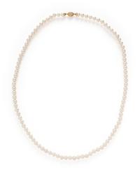 TWO CULTURED PEARL NECKLACES