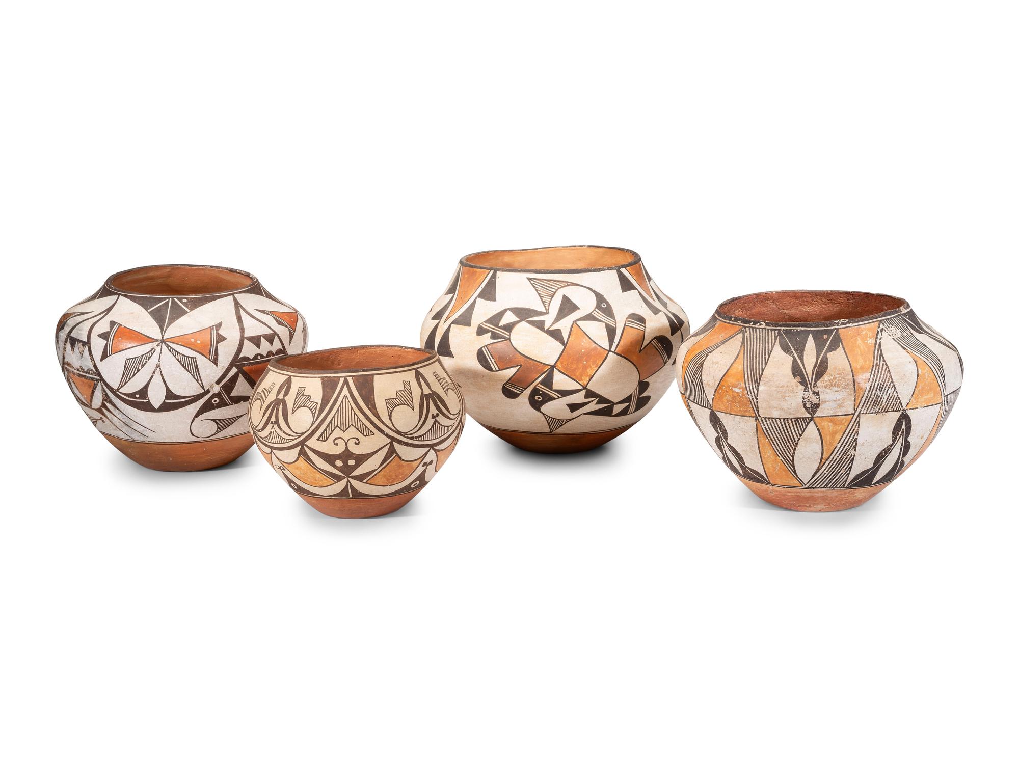 Acoma Polychrome Pottery