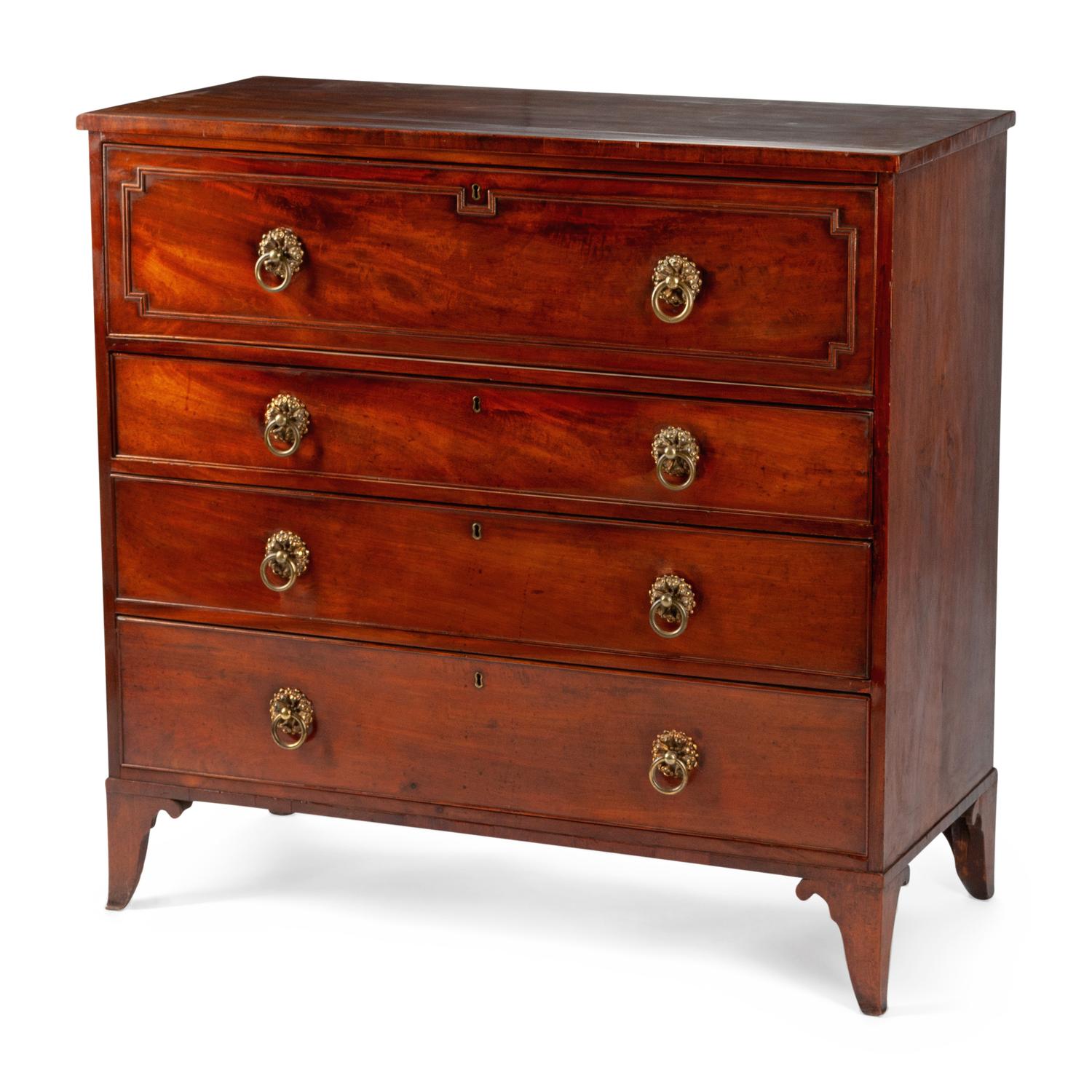 A Regency Mahogany Chest of Drawers
