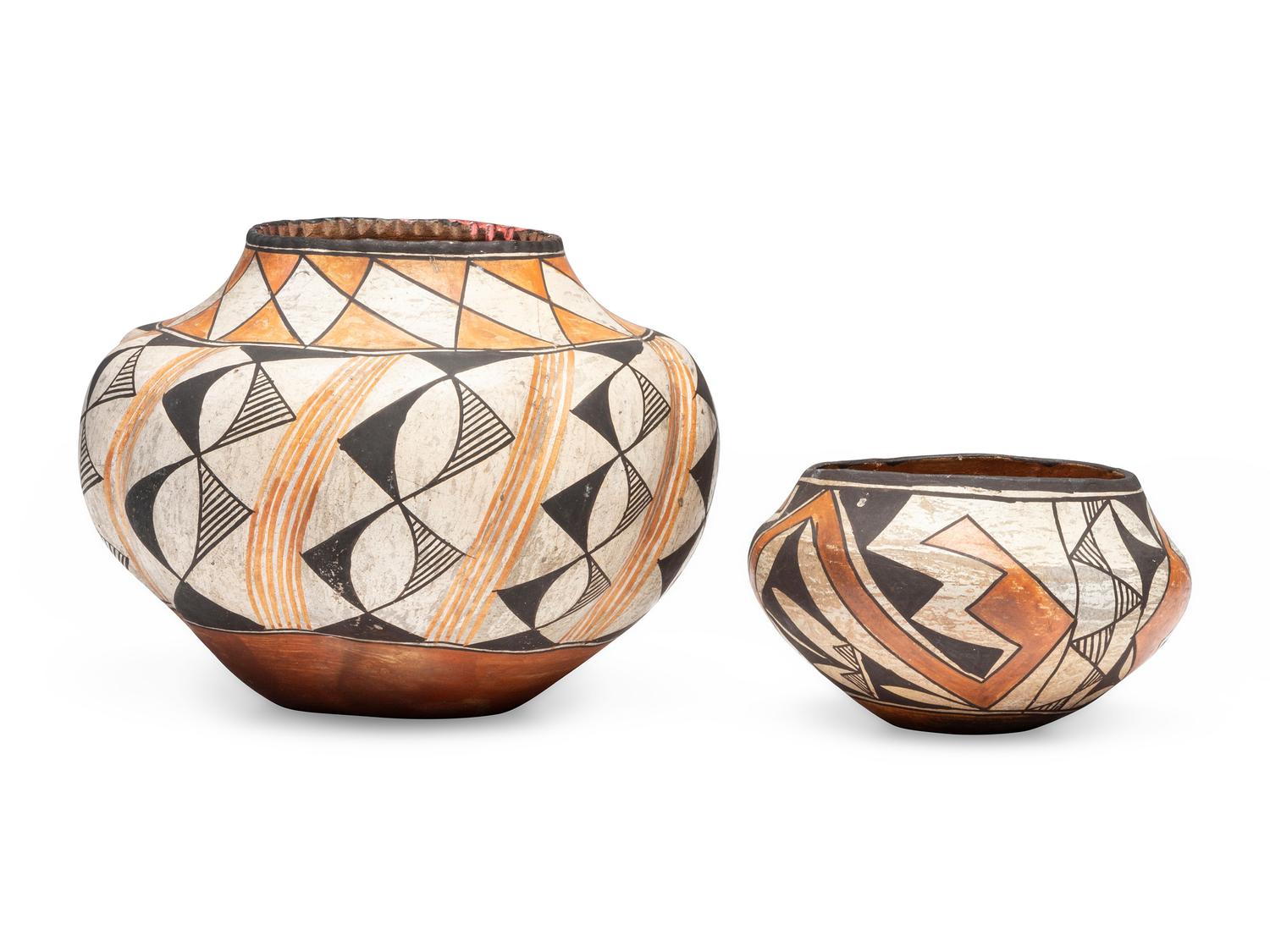 Acoma Polychrome Pottery