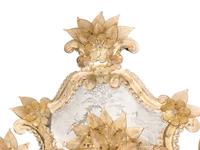 A Venetian Molded Glass Mirror