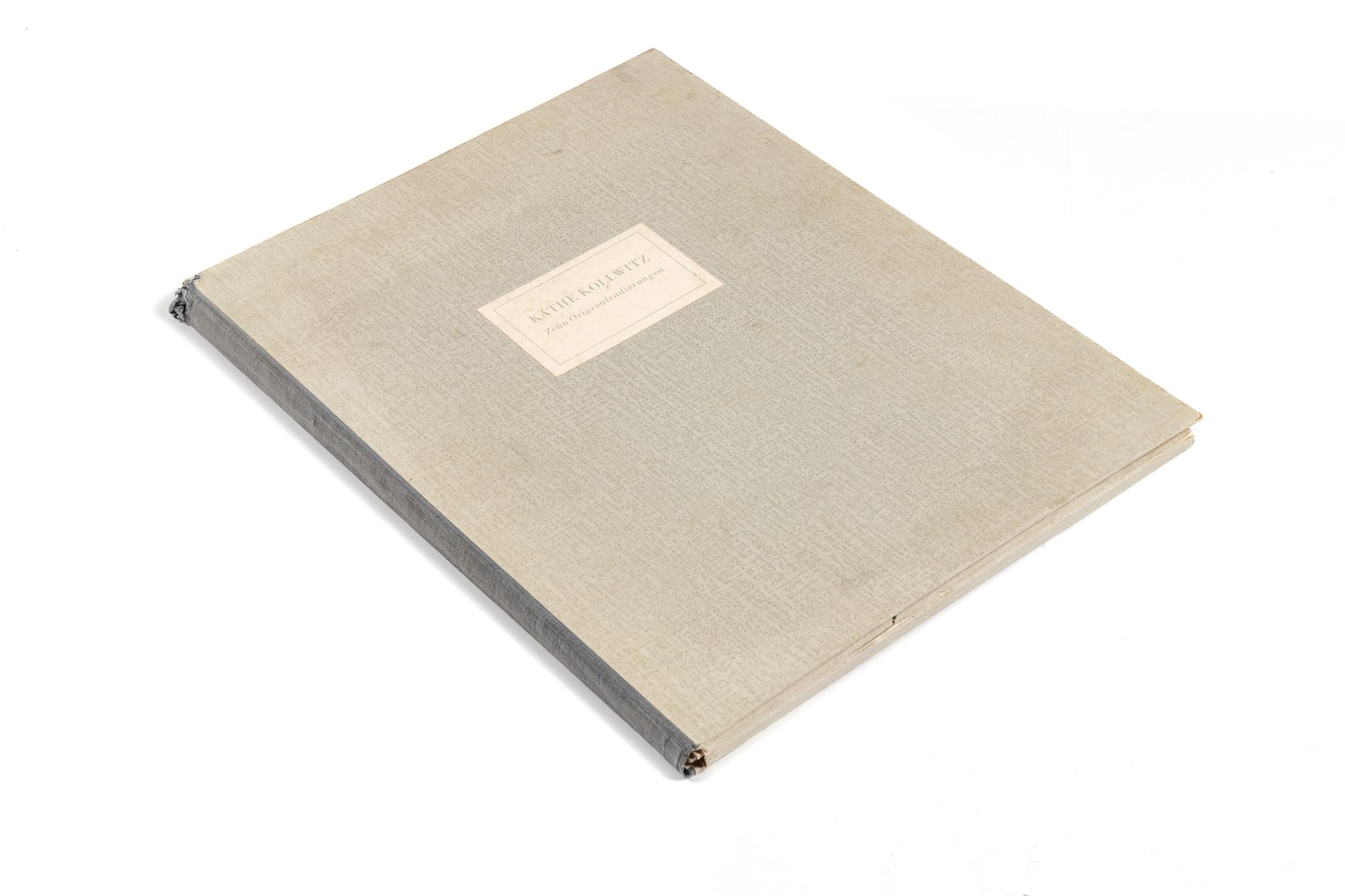 Zehn Original radierungen (complete portfolio of 10 in original pasteboard portfolio), 1892-1931
