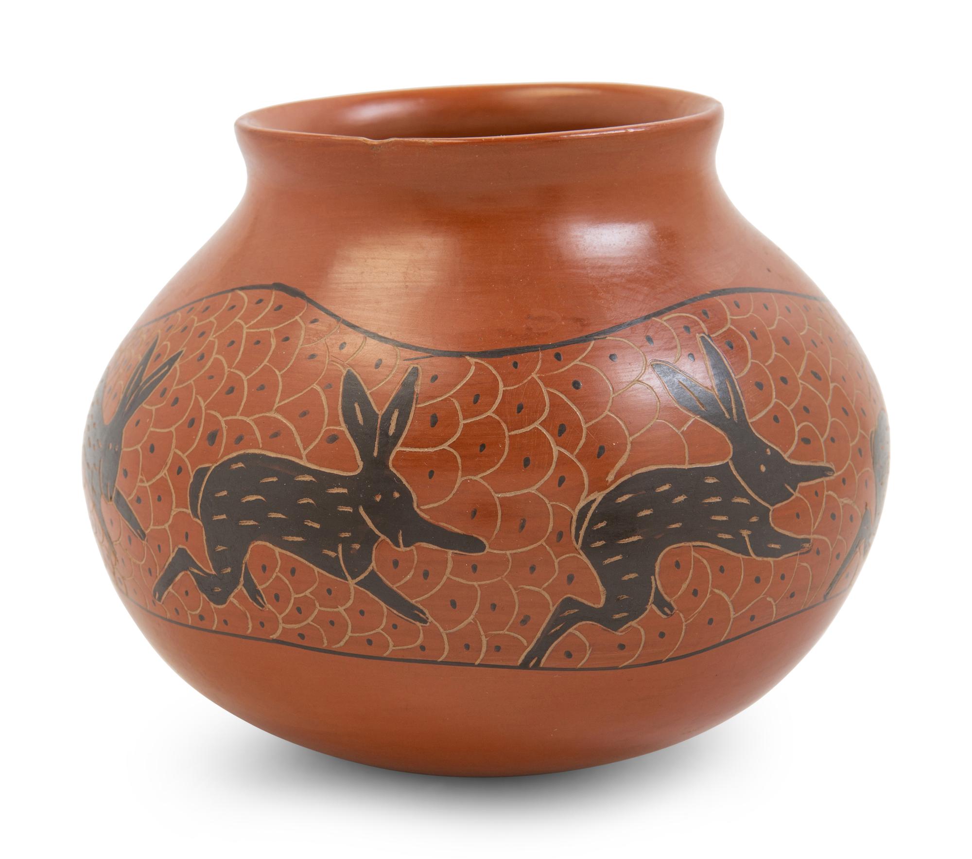 A Lupe Soto Pottery Vase