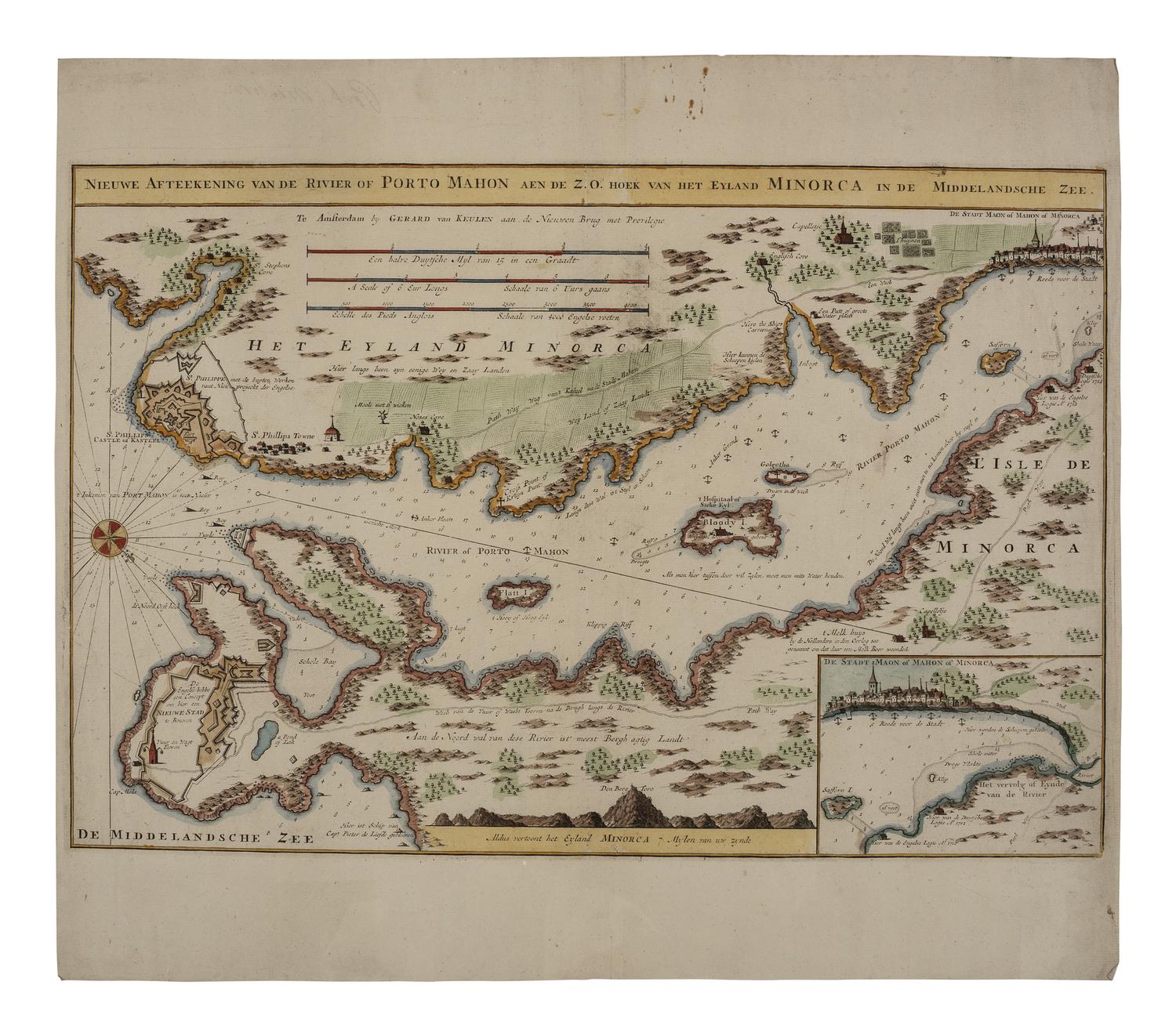 [MAPS]. A group of 8 early European maps, comprising: