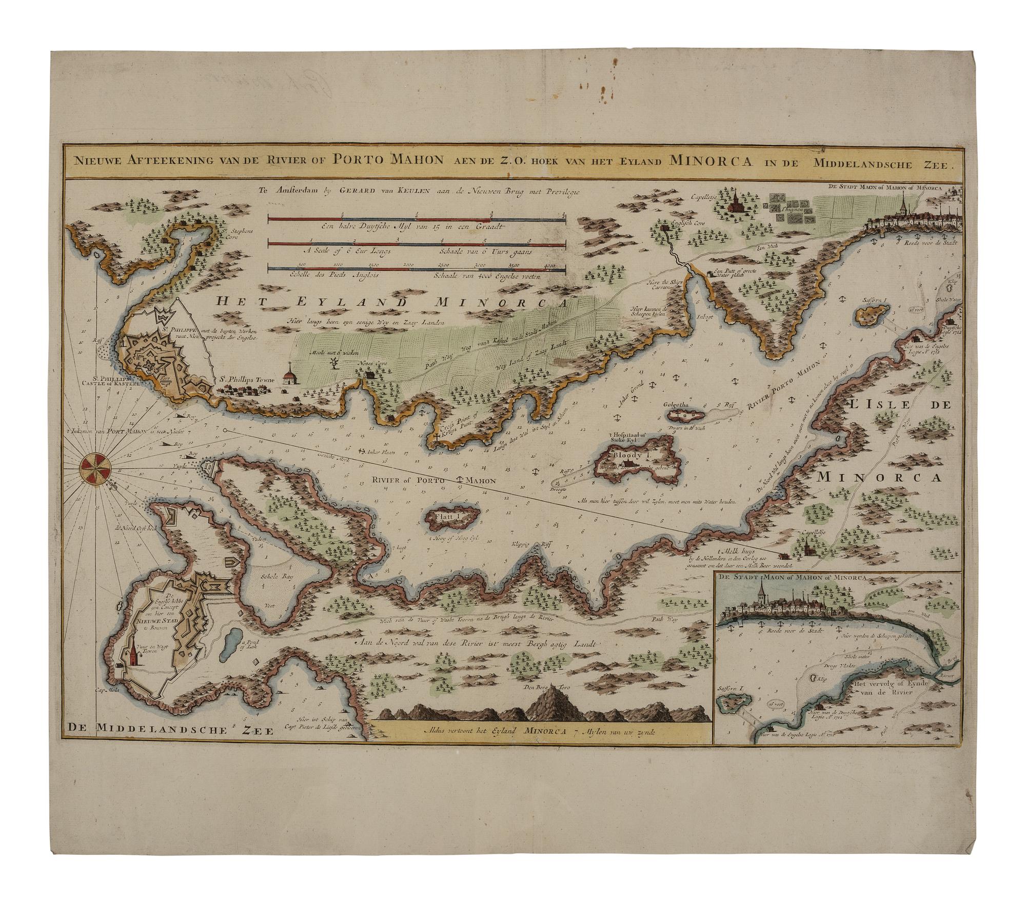 [MAPS]. A group of 8 early European maps, comprising:
