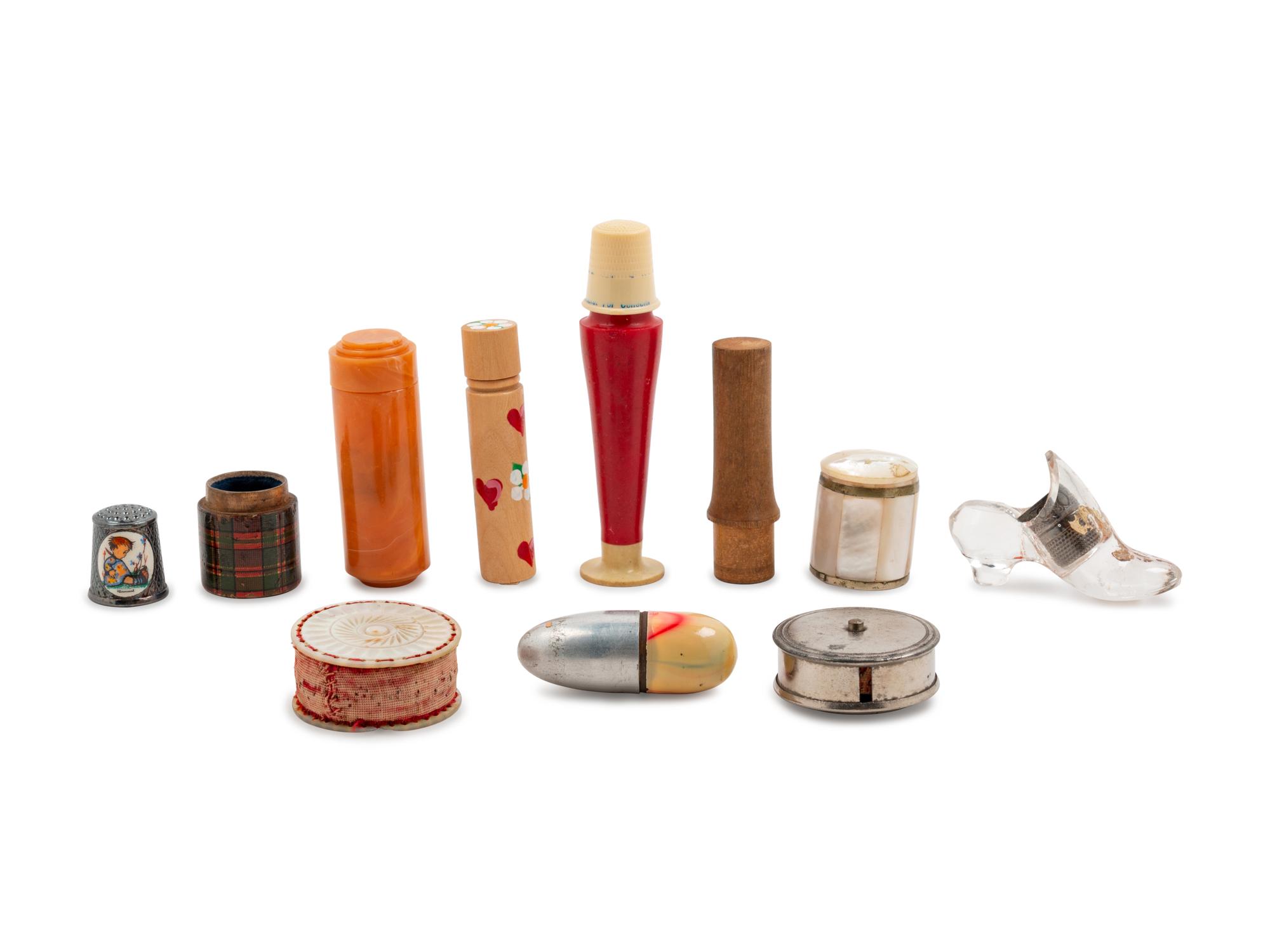 Eleven Needlework Tools