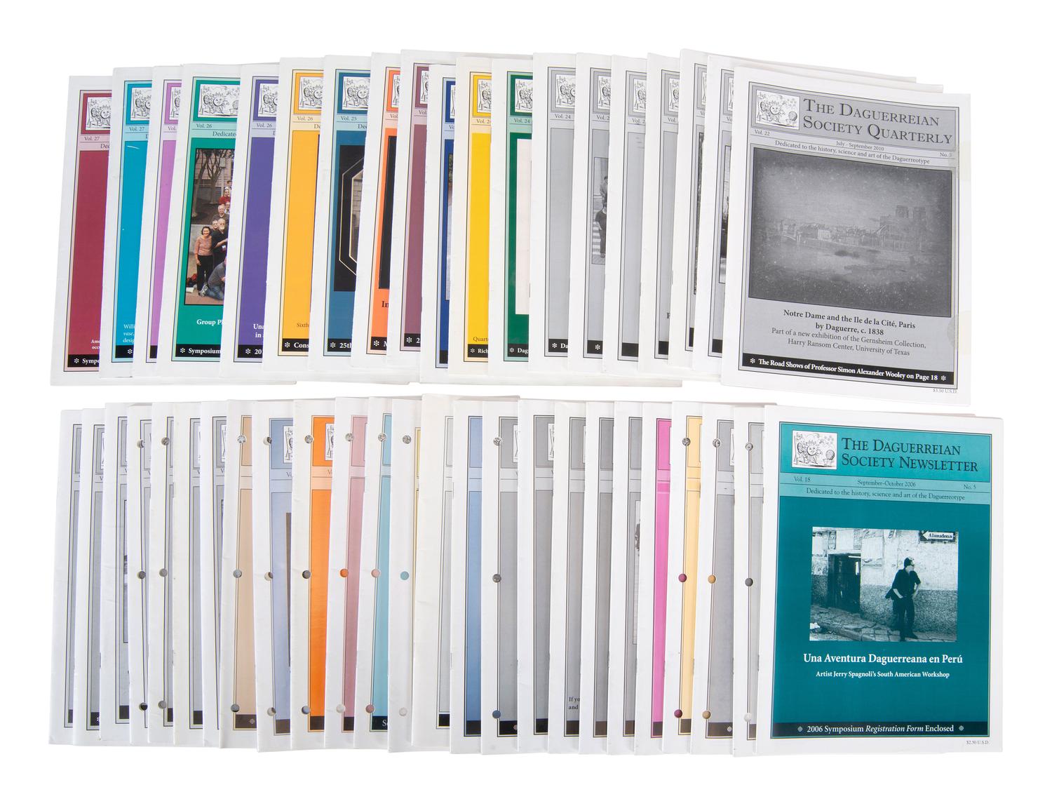 24 issues of The Daguerreian Annual, 1990-2016 [With:] 44 issues of The Daguerreian Soc. Newsletter