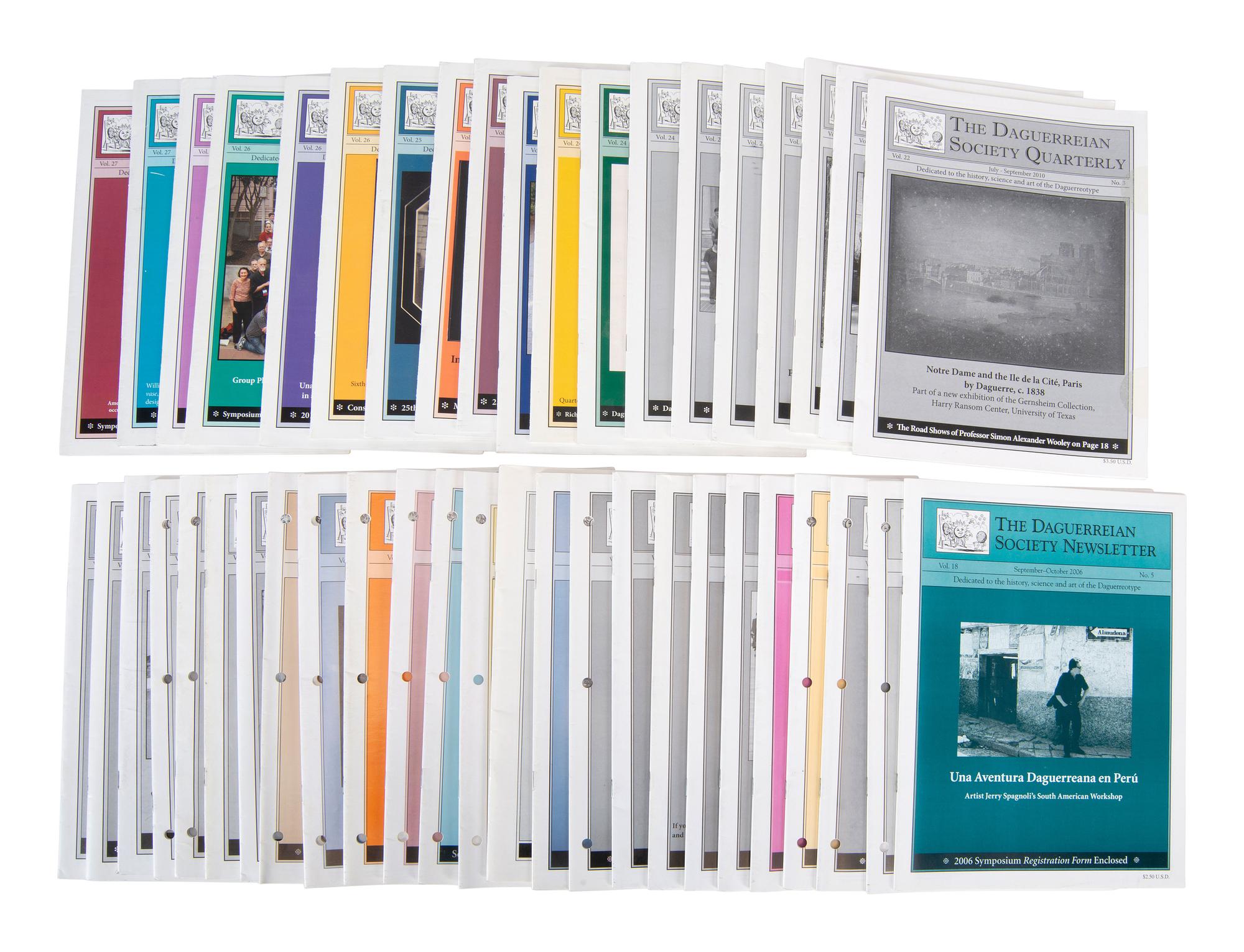 24 issues of The Daguerreian Annual, 1990-2016 [With:] 44 issues of The Daguerreian Soc. Newsletter