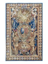 A Louis XIV Design Wool Tapestry — 20TH CENTURY
