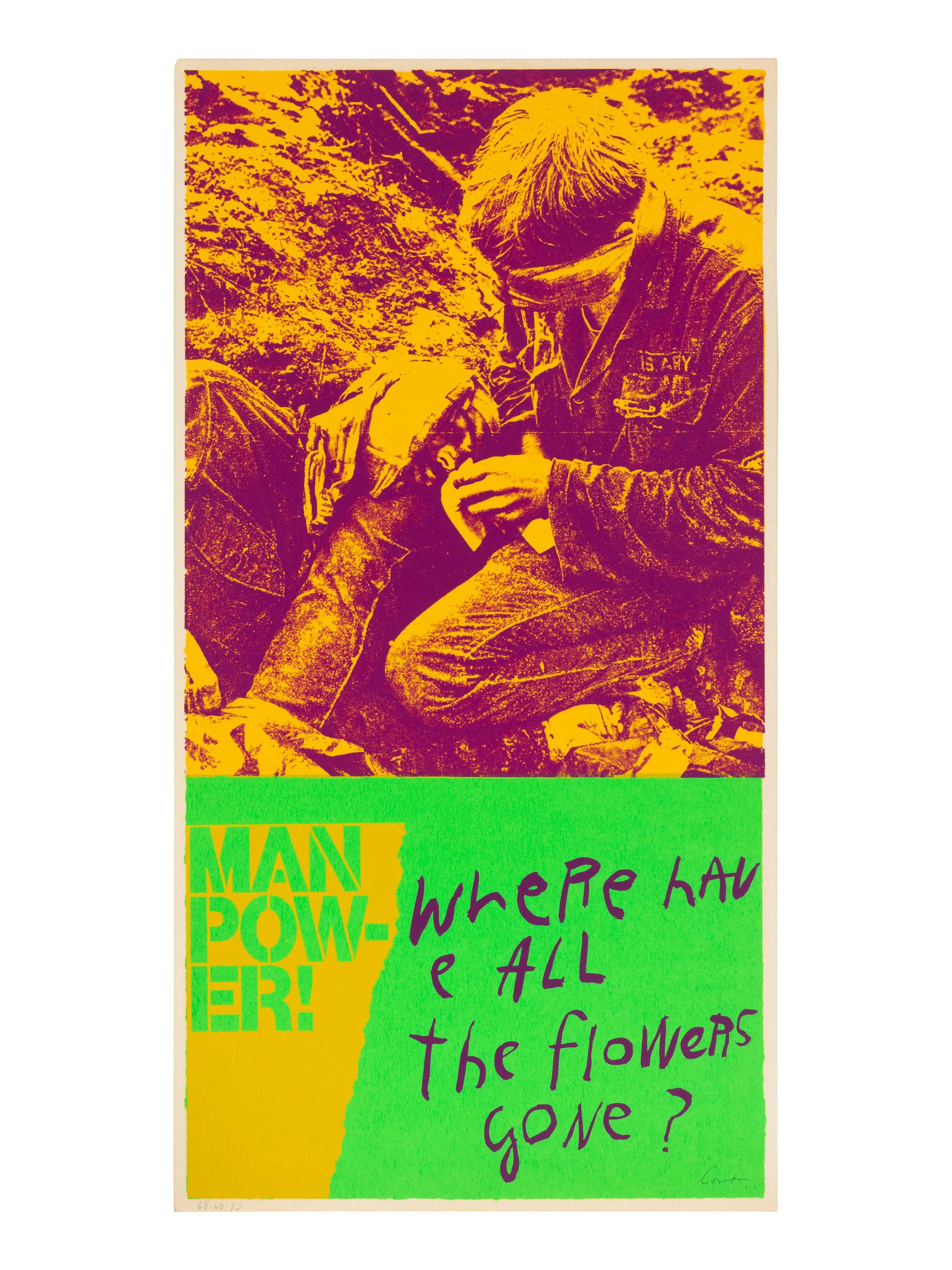 manflowers (from heroes and sheroes) , 1969