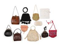 Collection of Eleven Women's Vintage Handbags, 1910-1970s