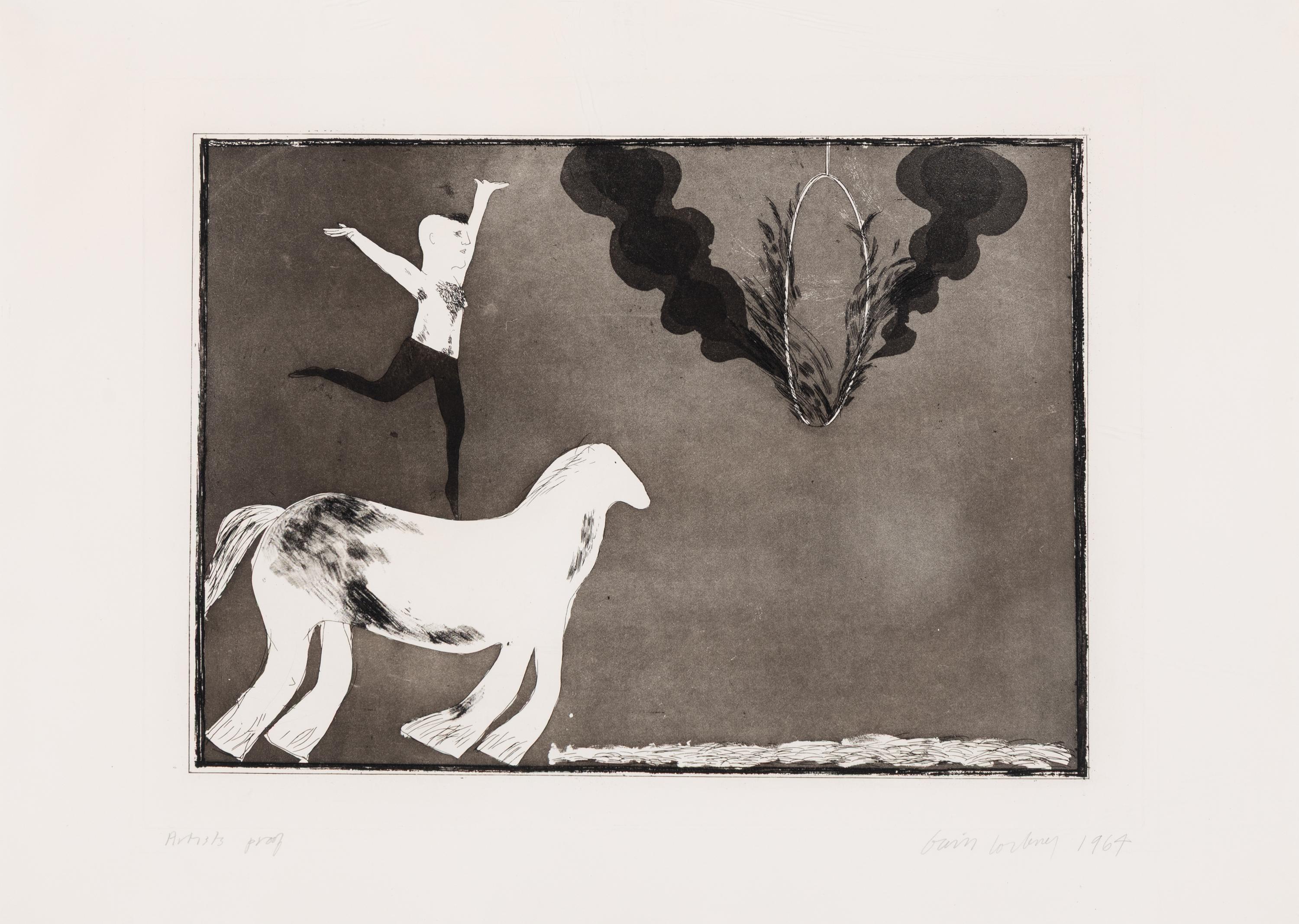 David Hockney (British, 1937–2026) — The Acrobat , 1964