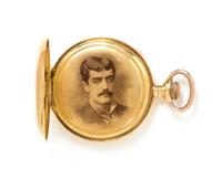 An 18 Karat Yellow Gold Open Face 'Chronometro Victoria' Pocket Watch, A.W.W.Co., Waltham, Circa 1898, 22.40 dwts.