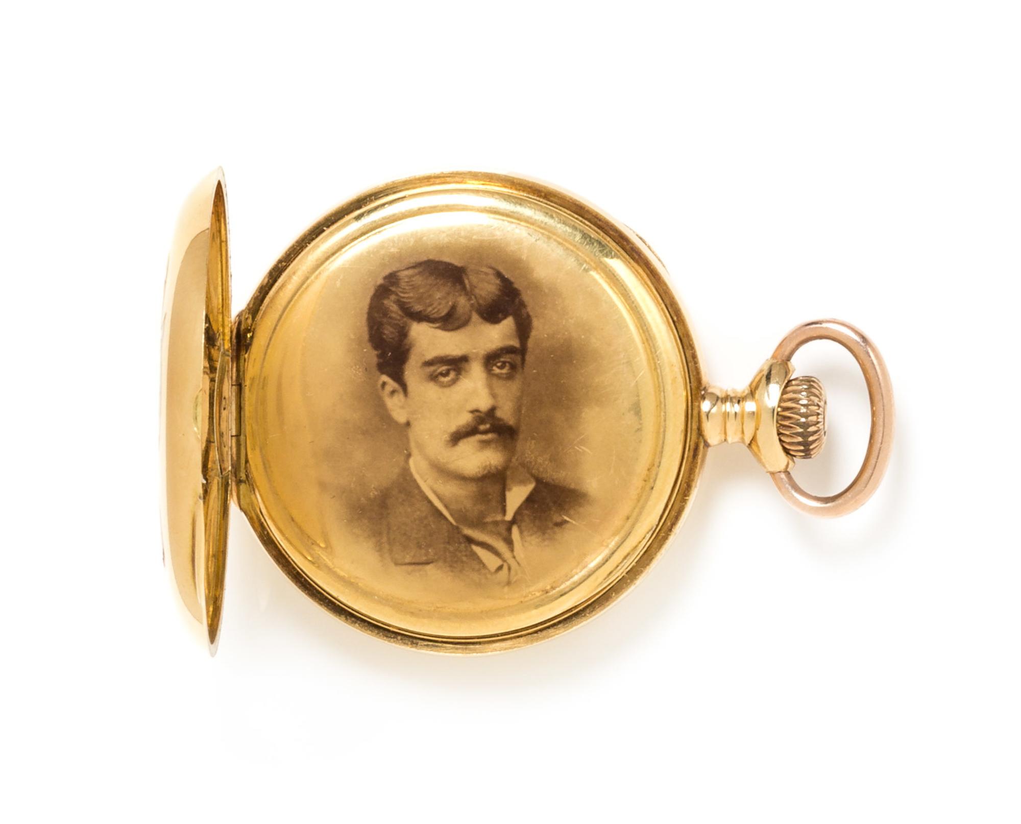 An 18 Karat Yellow Gold Open Face 'Chronometro Victoria' Pocket Watch, A.W.W.Co., Waltham, Circa 1898, 22.40 dwts.