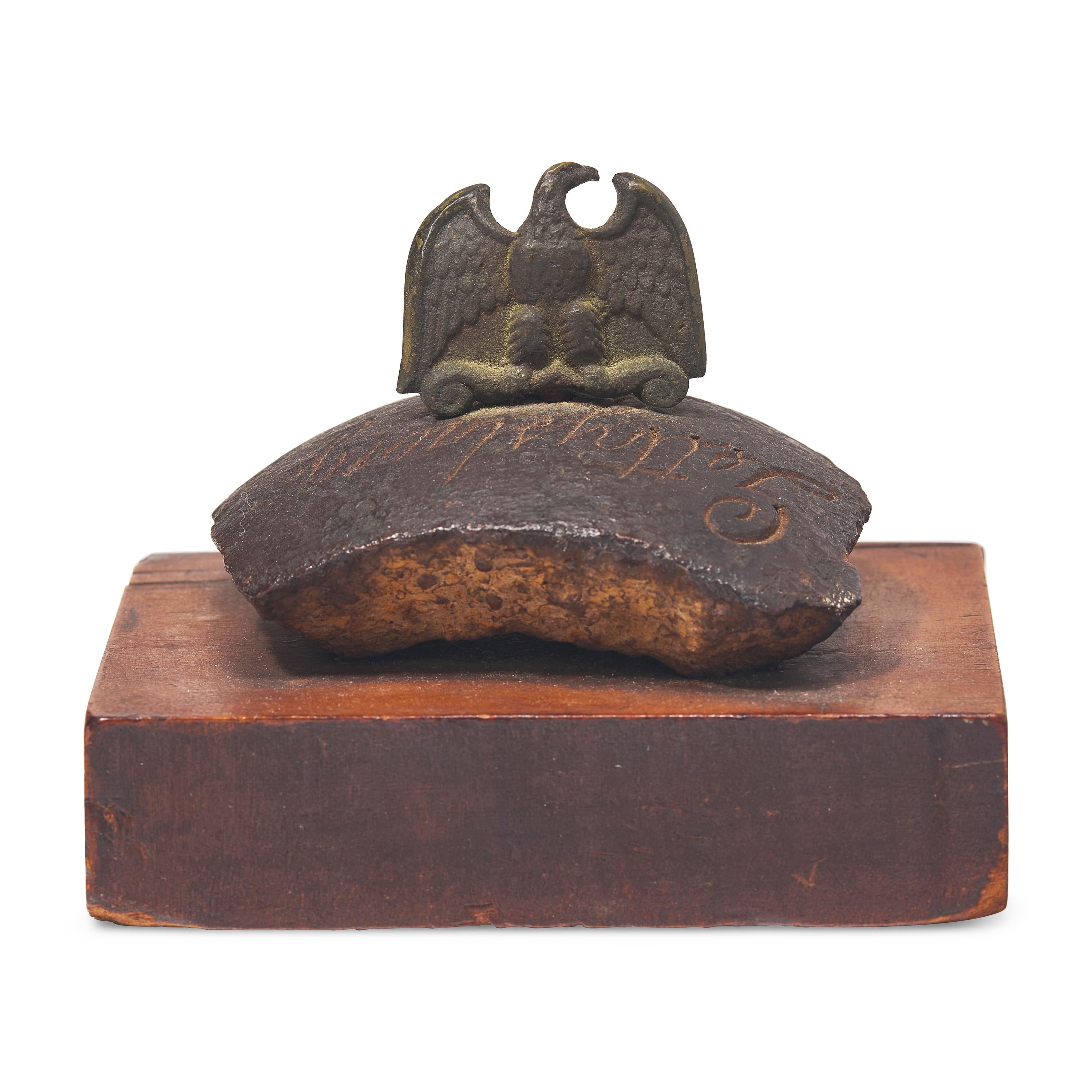 A Civil War Cannonball Fragment from the Battle of Gettysburg