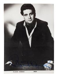 [20TH-CENTURY OPERA SINGERS]. A group of 5 signed photographs of opera singers from the 1970s-1990s, comprising images of: